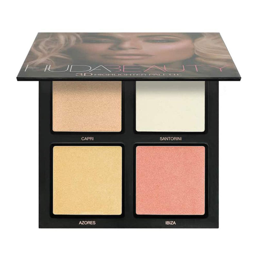 HUDA BEAUTY 3D HIGHLIGHTER PALETTE PINK SAND EDITION
