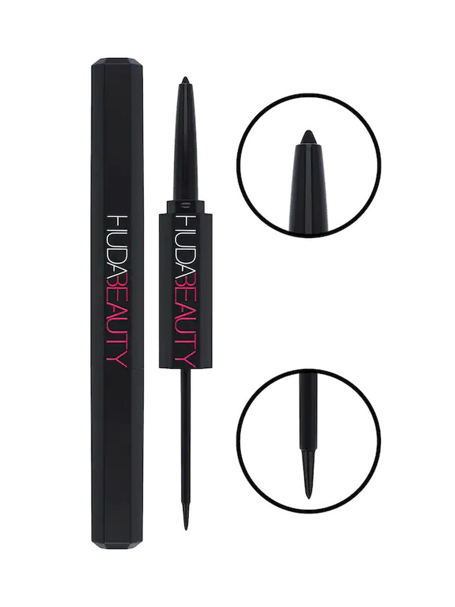 Huda Beauty Life Liner Very Vanta 2 in 1 Extreme Black