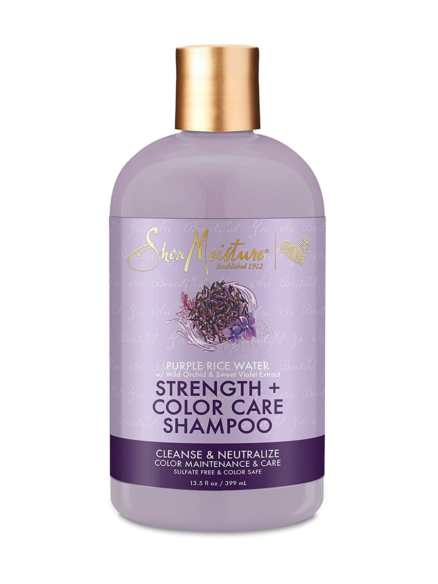Shea Moisture Purple Rice Water Strength + Color Care Shampoo 384 Ml