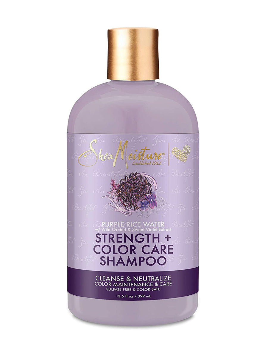 Shea Moisture Purple Rice Water Strength + Color Care Shampoo 384 Ml