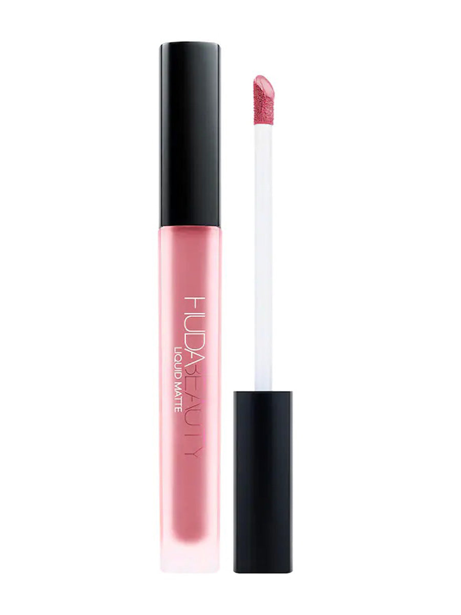 Huda Beauty Liquid Matte Transfer Proof Lipstick # Baby Doll