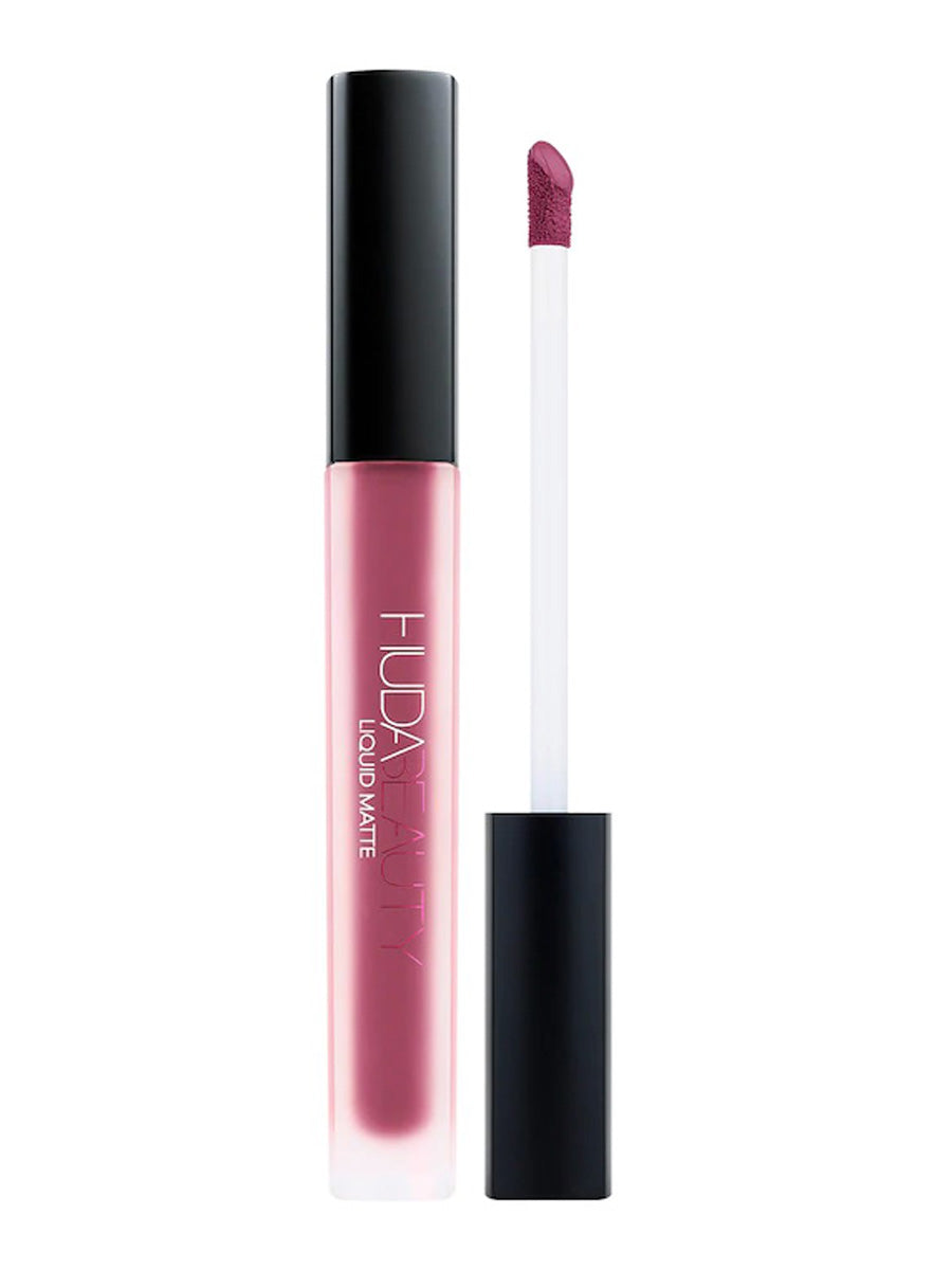 Huda Beauty Liquid Matte Transfer Proof Lipstick # Trophy Wife