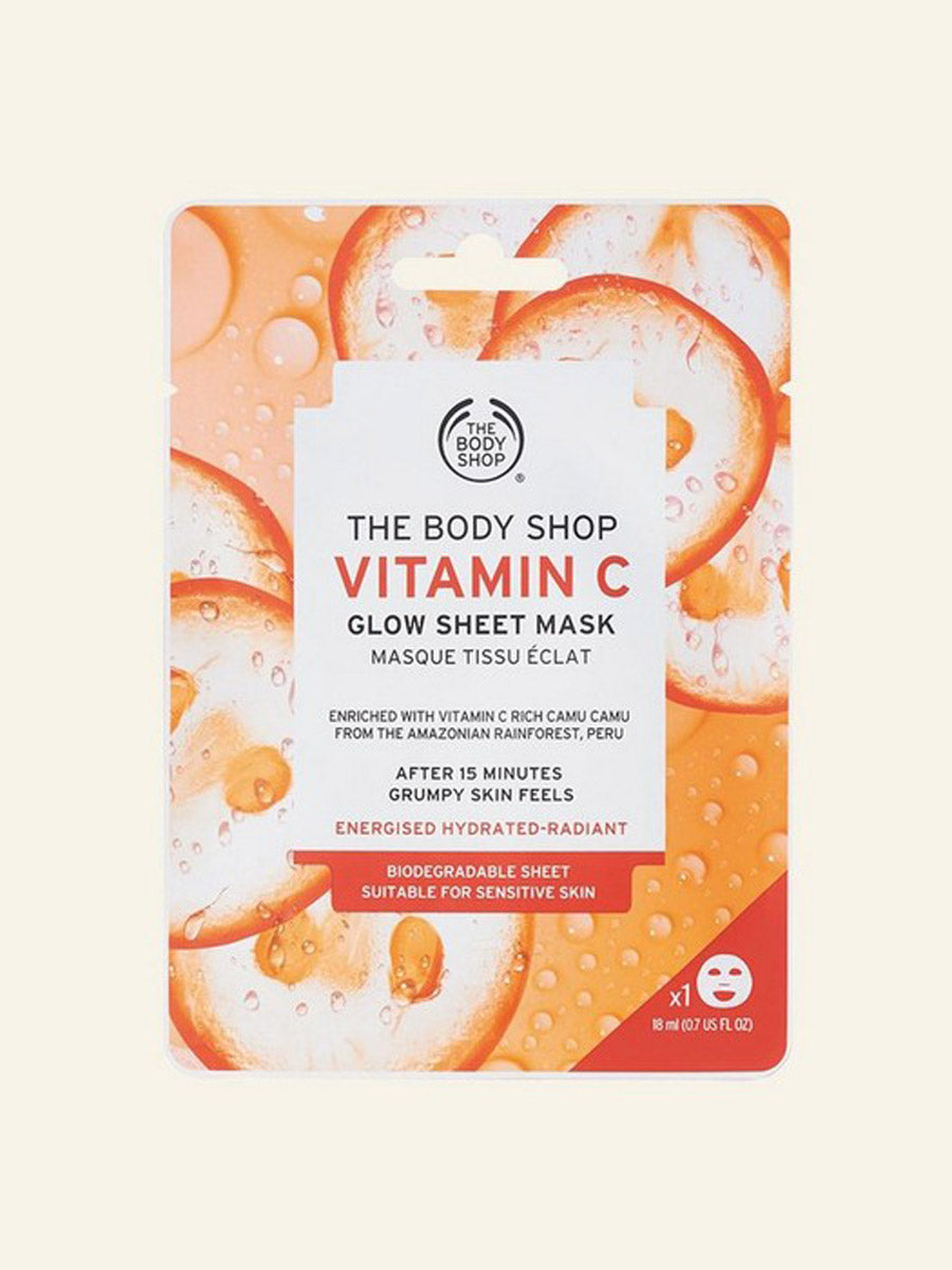 The Body Shop Vitamin C Glow Sheet Mask 18ml