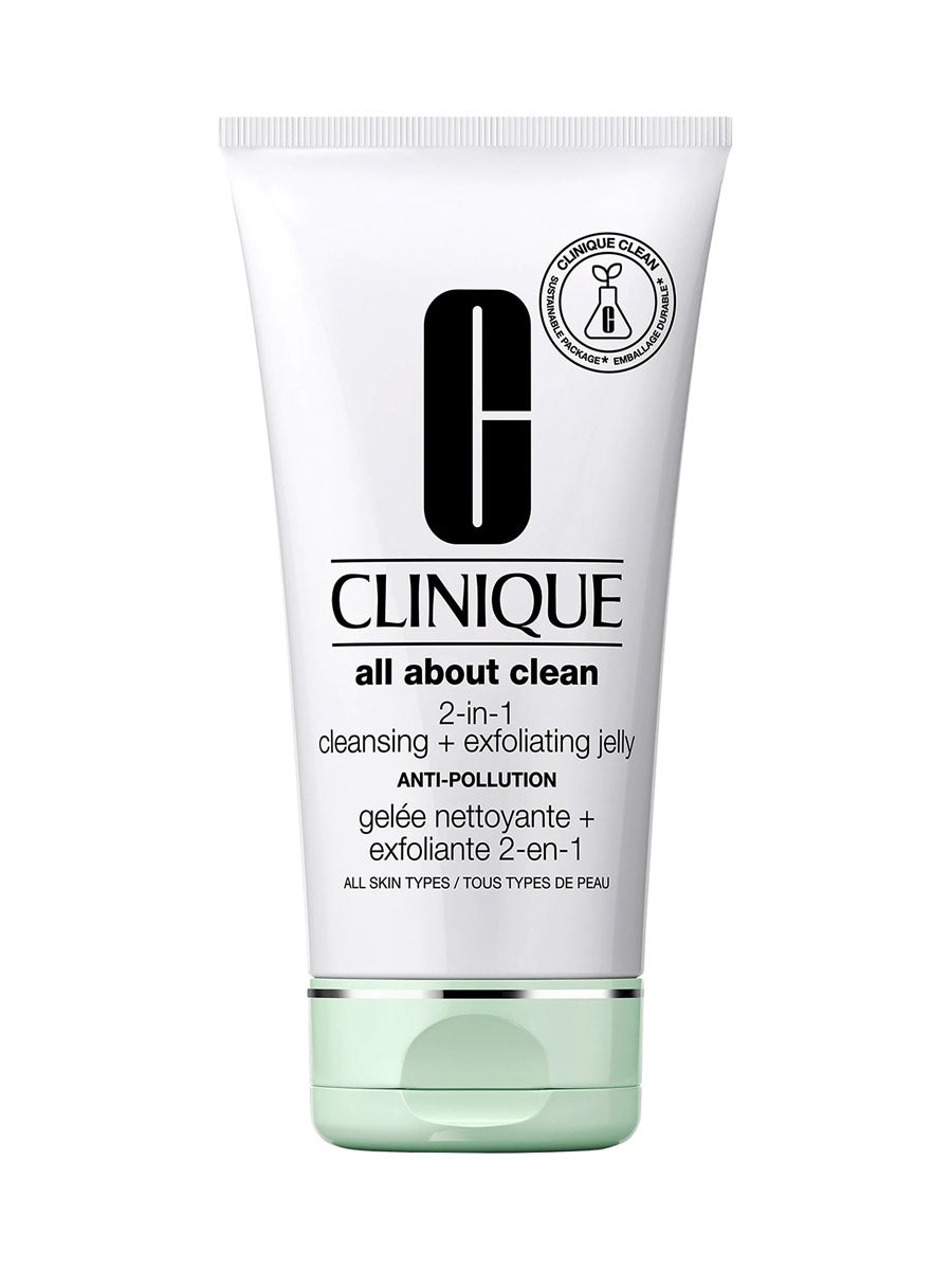 Clinique all About Clean 2 in 1 Cleansing + Exfoliating Jelly All Skin Types 1,2,3,4 30ml