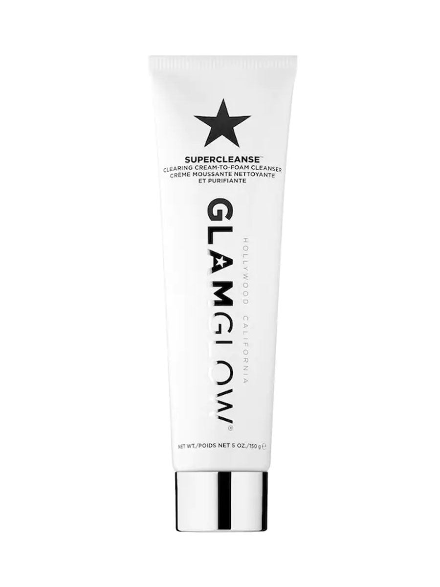 Glam Glow Super Cleans Clearing Cream To Foam Cleanser 150G