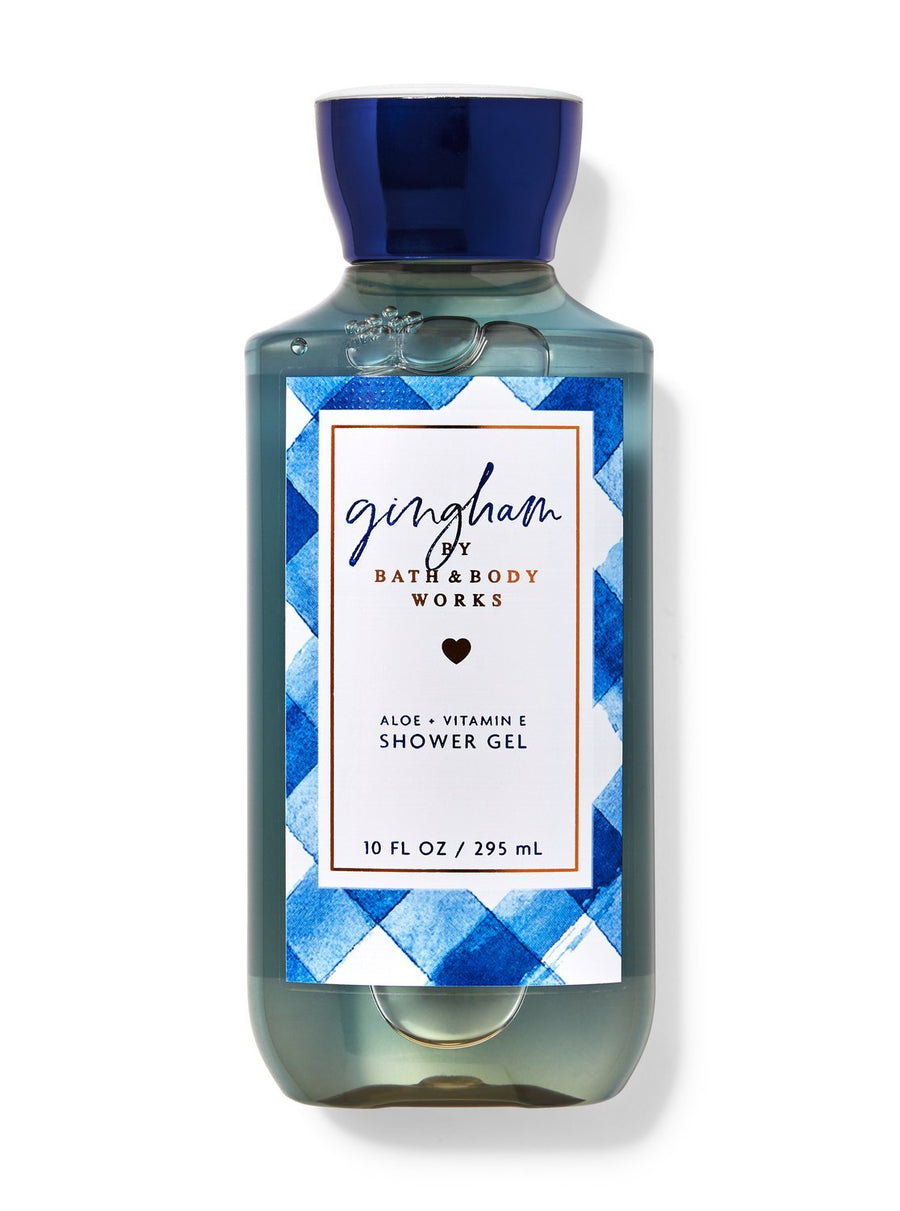 Bath & Body Works Gingham Aloe & Vitamin E Shower Gel 295Ml