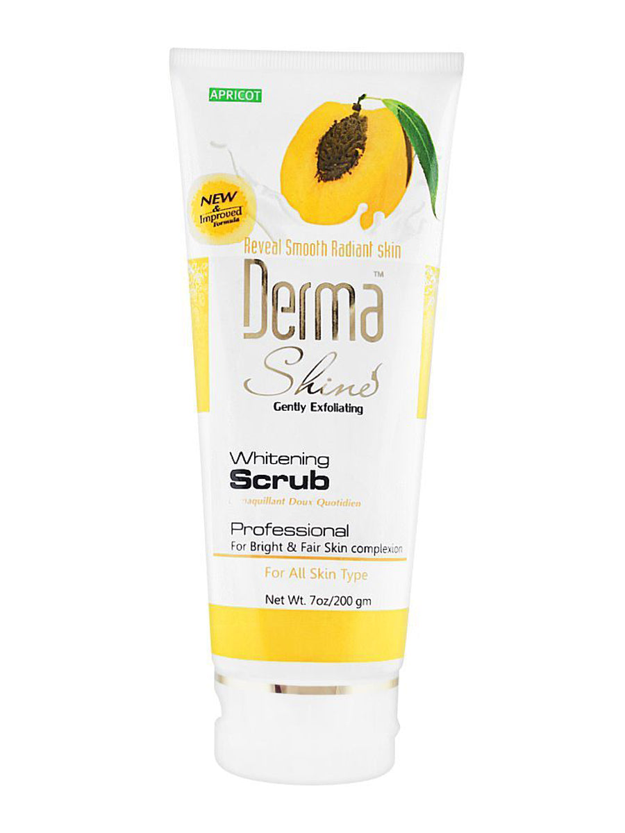 Derma Shine Apricot Whitening Scrub 200g