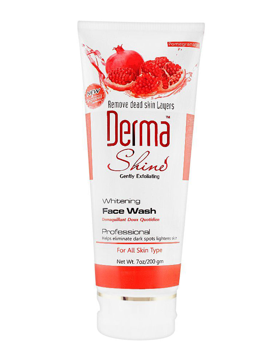 Derma Shine Pomegranate Whitening Face Wash 200g Enem Store