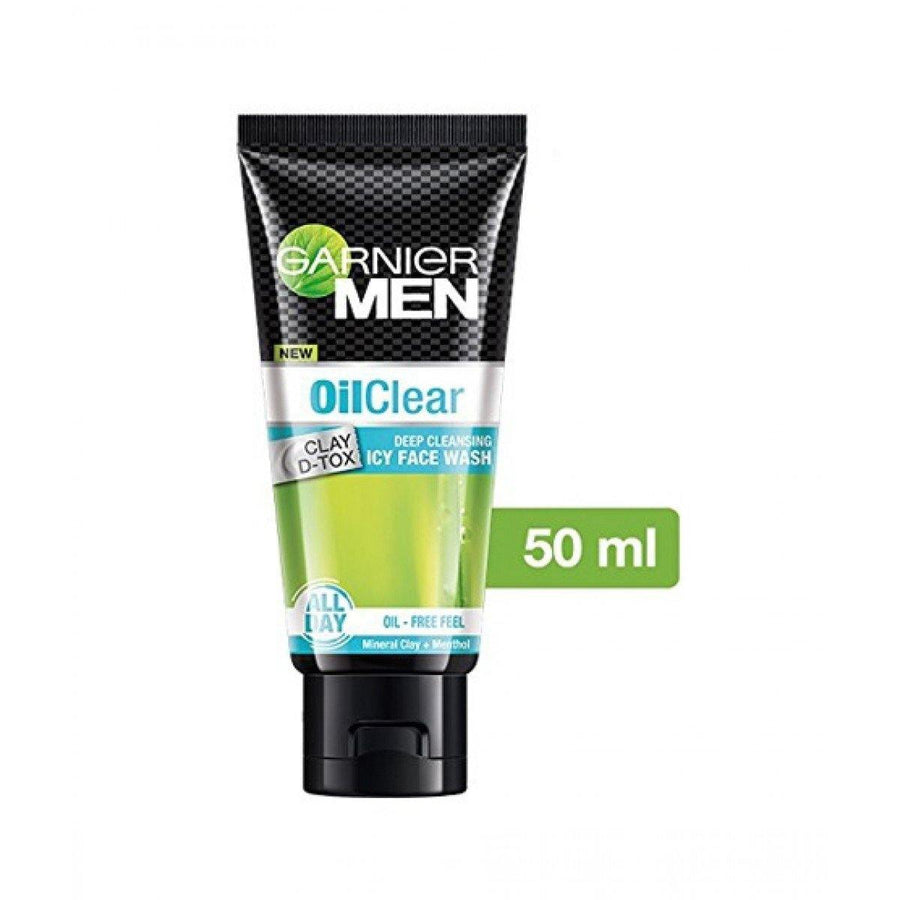 GARNIER MEN OIL CLEAR FACE WASH 50ML
