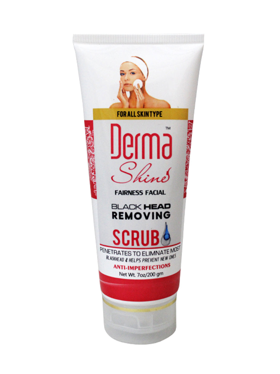 Derma Shine Black Head Removing Scrub Tube 200g