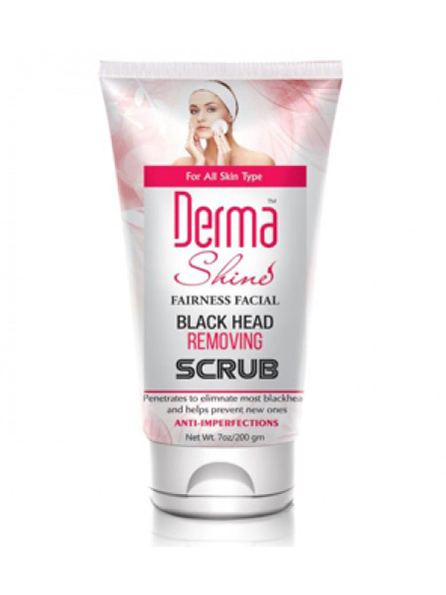 Derma Shine Black Head Removing Scrub Tube 200g