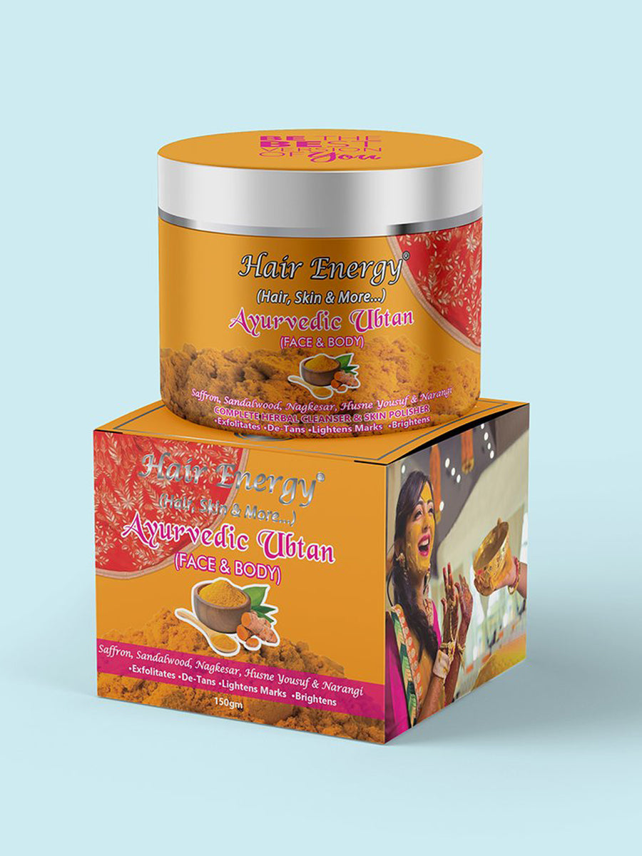 Hair Energy Be the Best Version Of you Ayurvedic Ubtan Face & Body 150gm