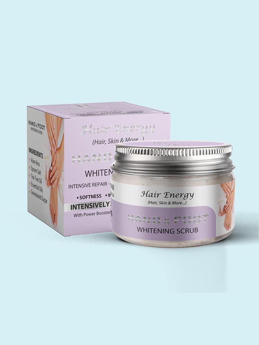 Hair Energy Hand & Foot Whitening Scrub 50g