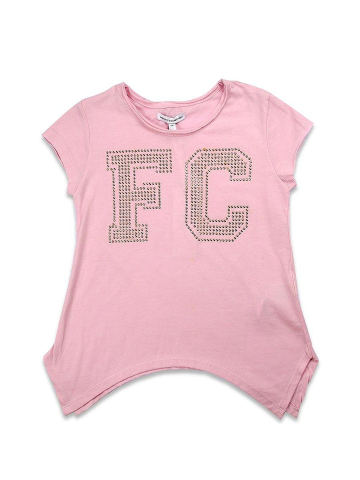 S/S Crew Neck With Fc- Stud FC-0217 (JG)