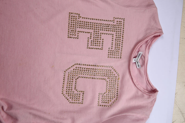 S/S Crew Neck With Fc- Stud FC-0217 (JG)