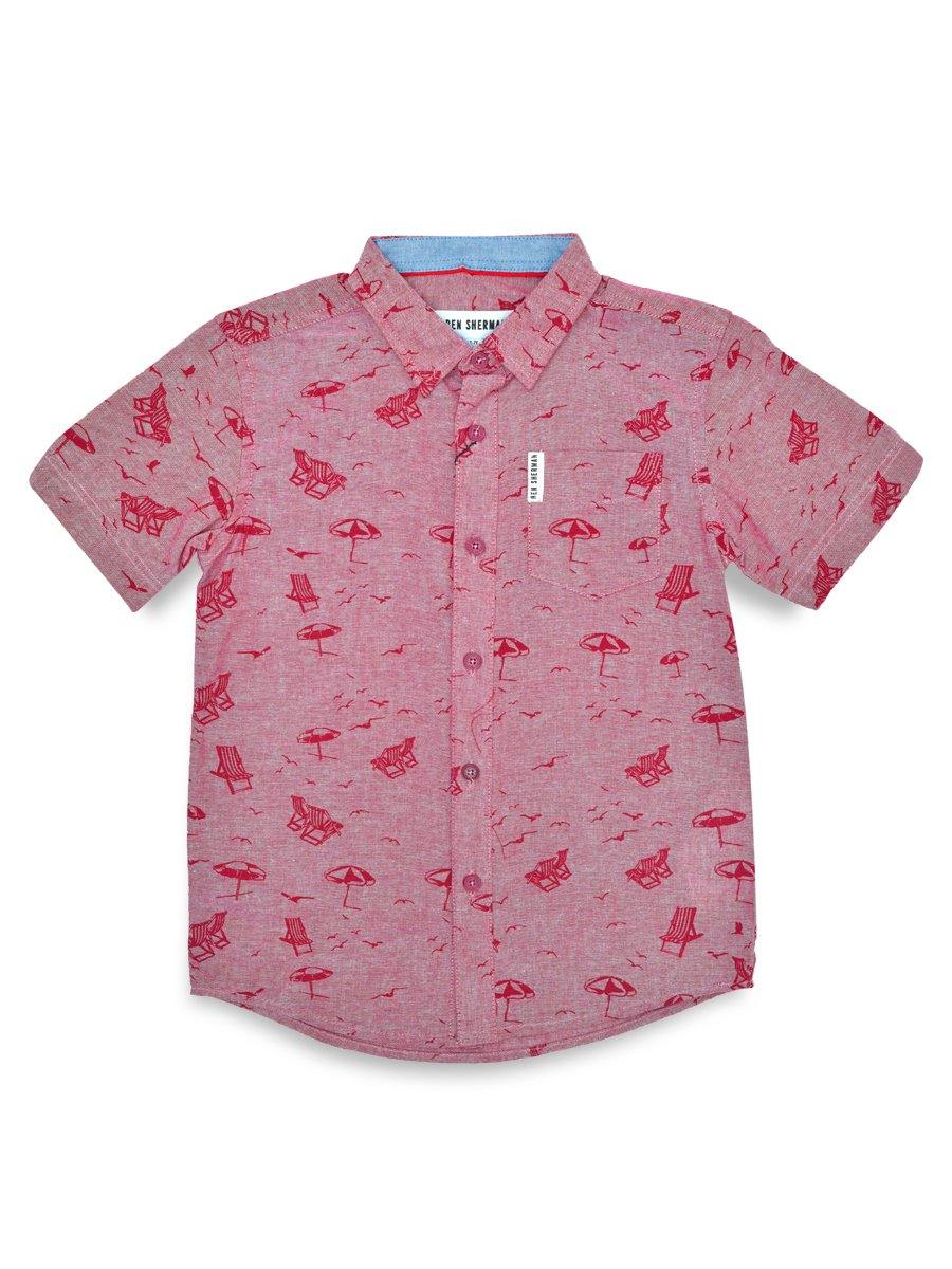 BS Boys S/S Printed Shirt BS1603