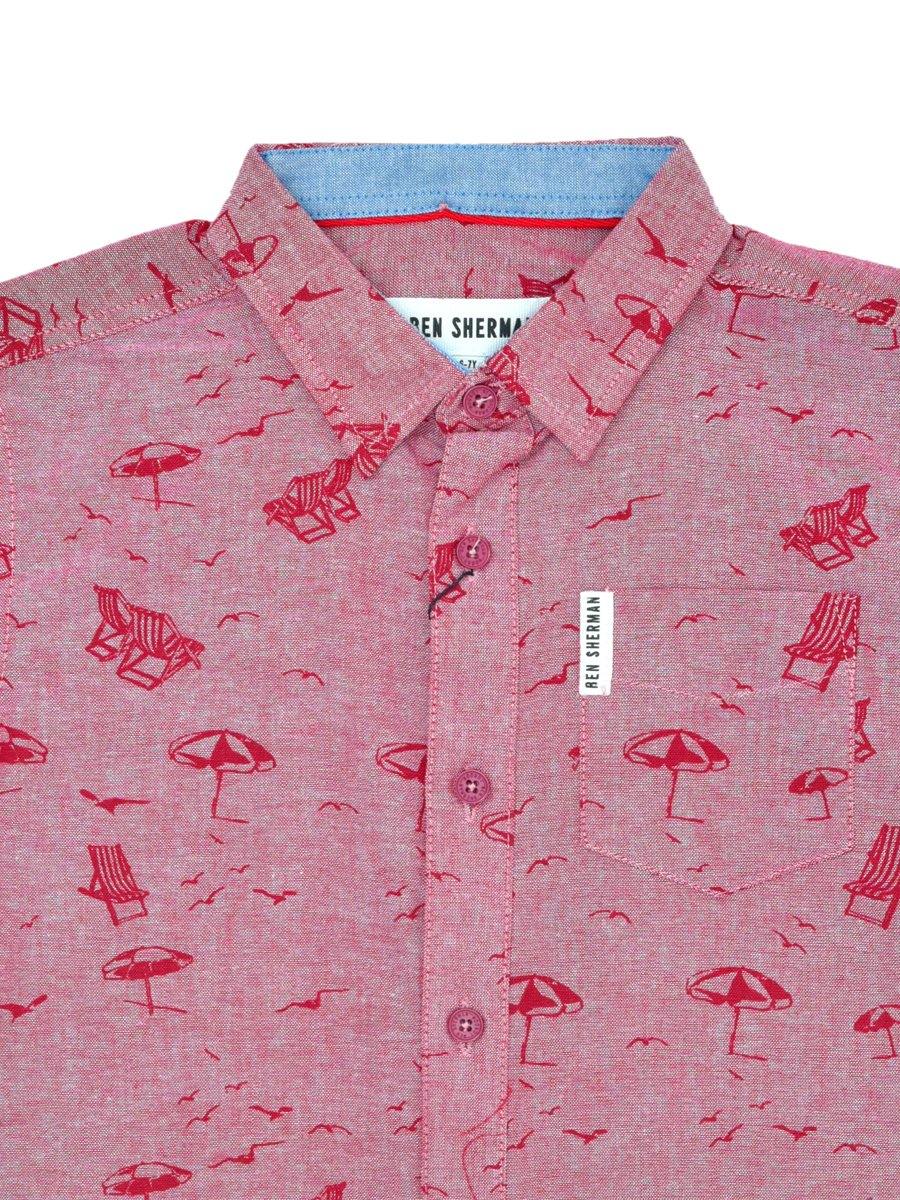 BS Boys S/S Printed Shirt BS1603