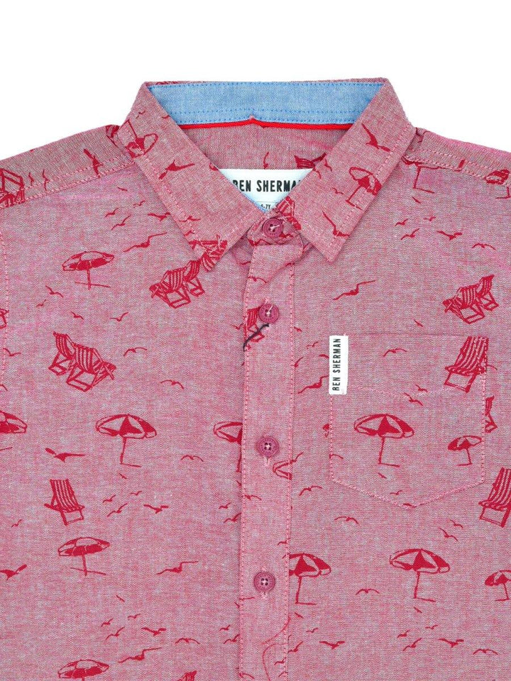 BS Boys S/S Printed Shirt BS1603