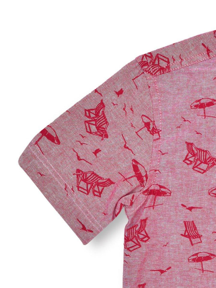 BS Boys S/S Printed Shirt BS1603