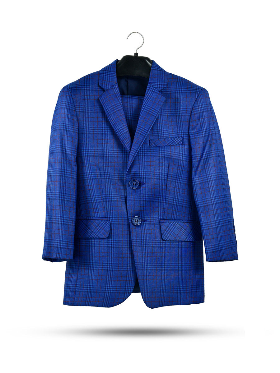 Marco Polo Boys Check Pant Coat (W-19)