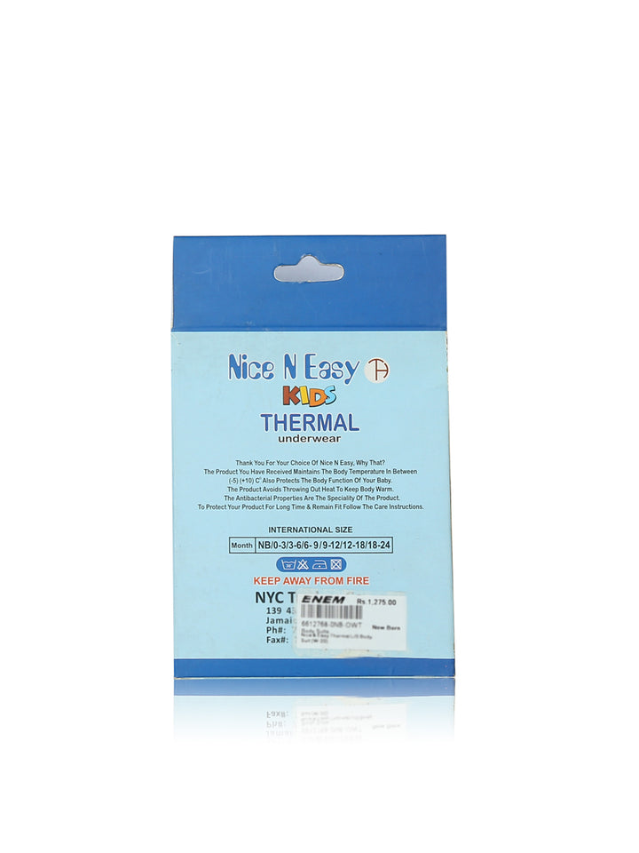 Nice & Easy Thermal L/S Body Suit (W-20)