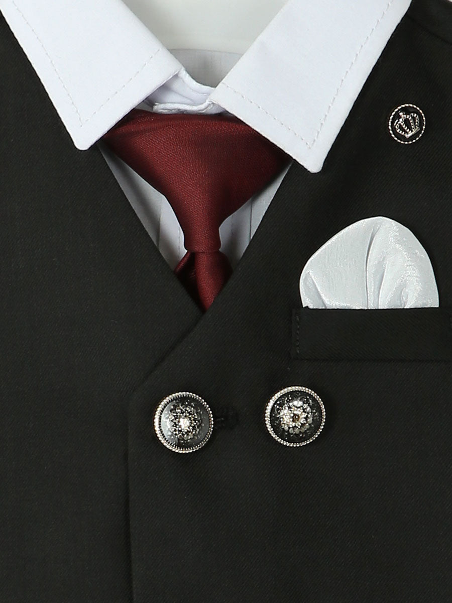 Imp Boys 3pcs WaistCoat Suit Plain 945 (S-21)