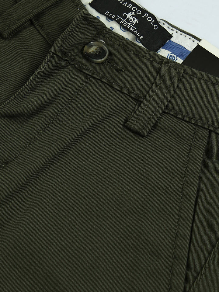 Marco Polo Boys Cotton Chino Pant