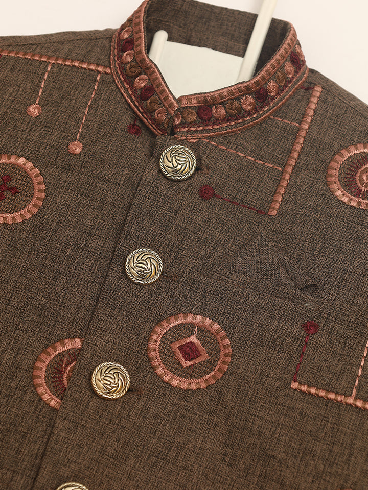 Tony Land Boys Shalwar Suit With Waist Coat 3Pcs #22011 (S-22)