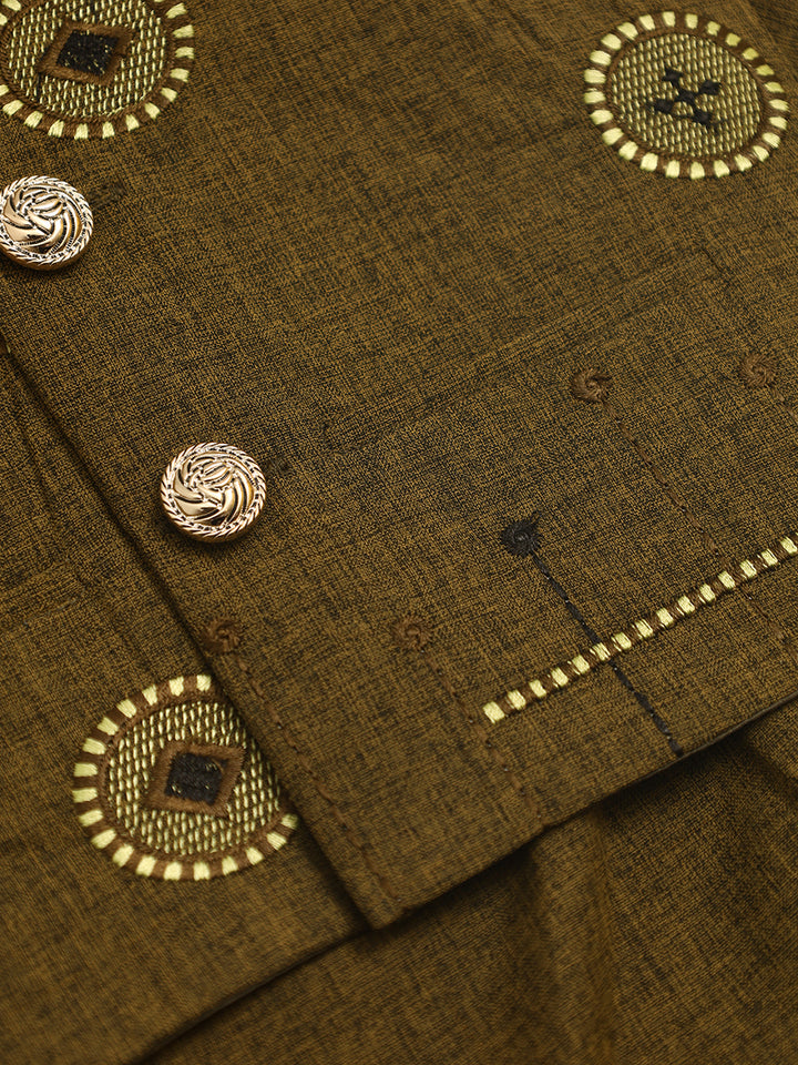 Tony Land Boys Shalwar Suit With Waist Coat 3Pcs #22011 (S-22)