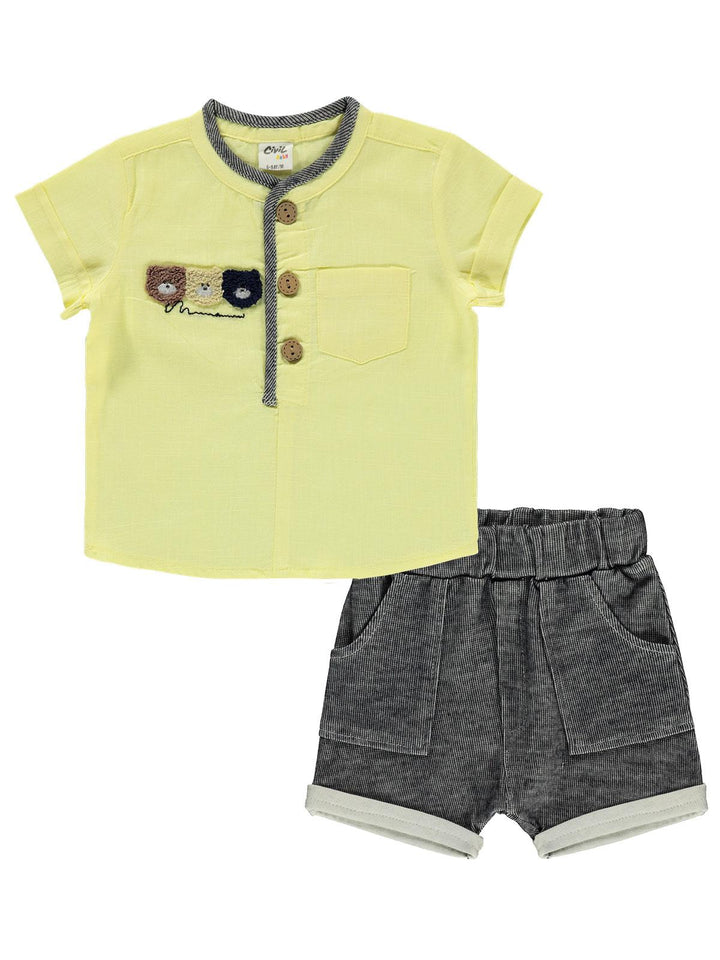 Civil Boys Knicker Suit H/S #3672 (S-22)