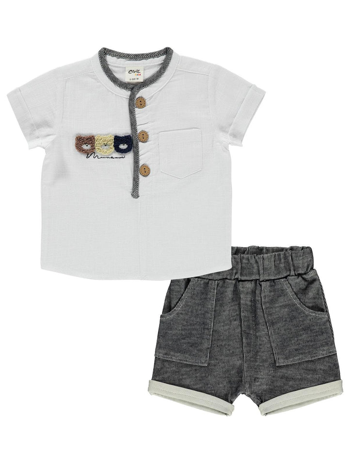 Civil Boys Knicker Suit H/S #3672 (S-22)