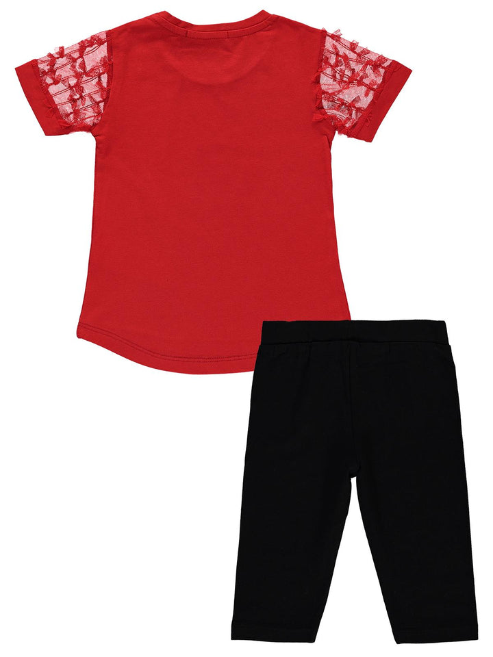 Civil Girls Pajama Suit #6879 With Hey You Print (S-22)