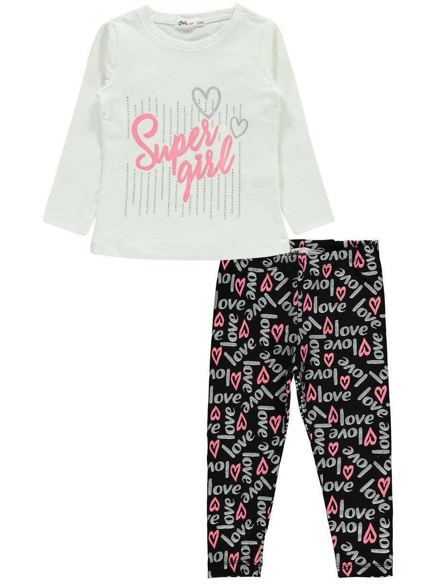 Civil Girls Tights Suit L/S #21588 (S-22)