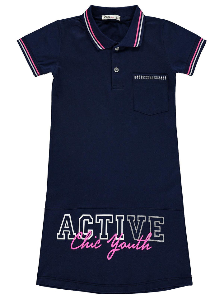 Civil Girls Tunic With Polo S-Tail #6910 (S-22)