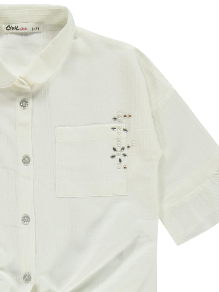 Civil Girls Crew Neck T-Shirt H/S #3461 (S-22)