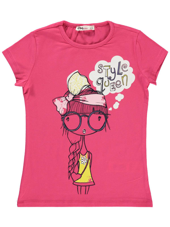 Civil Girls Crew Neck T-Shirt H/S #20237 (S-22)