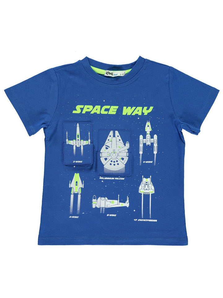 Civil Boys Crew Neck T-Shirt H/S #9588 (S-22)