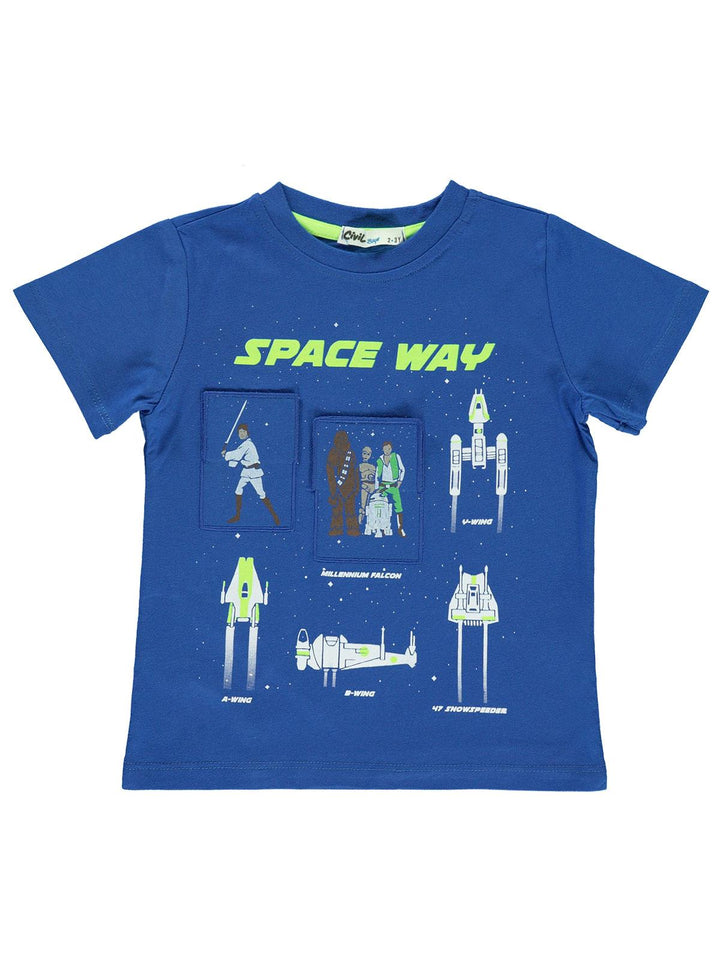 Civil Boys Crew Neck T-Shirt H/S #9588 (S-22)