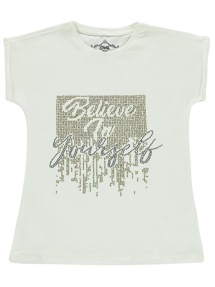 Civil Girls Fancy Blouse H/S #D909(S-22)