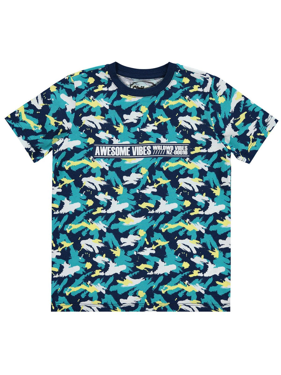 Civil Boys Crew Neck T-Shirt H/S #C694 (S-22)