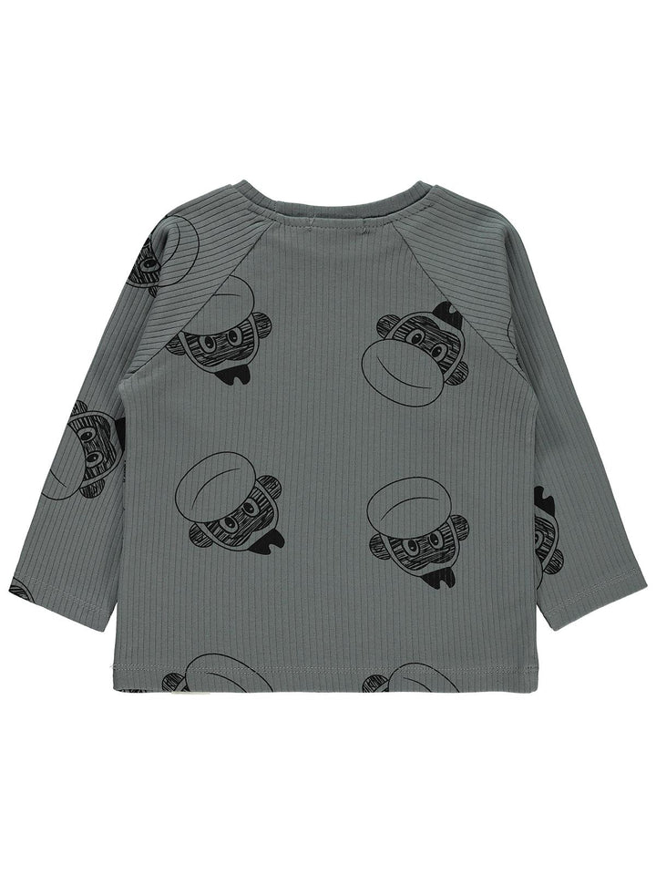 Civil Boys Crew Neck T-Shirt L/S #BC97736 (S-22)