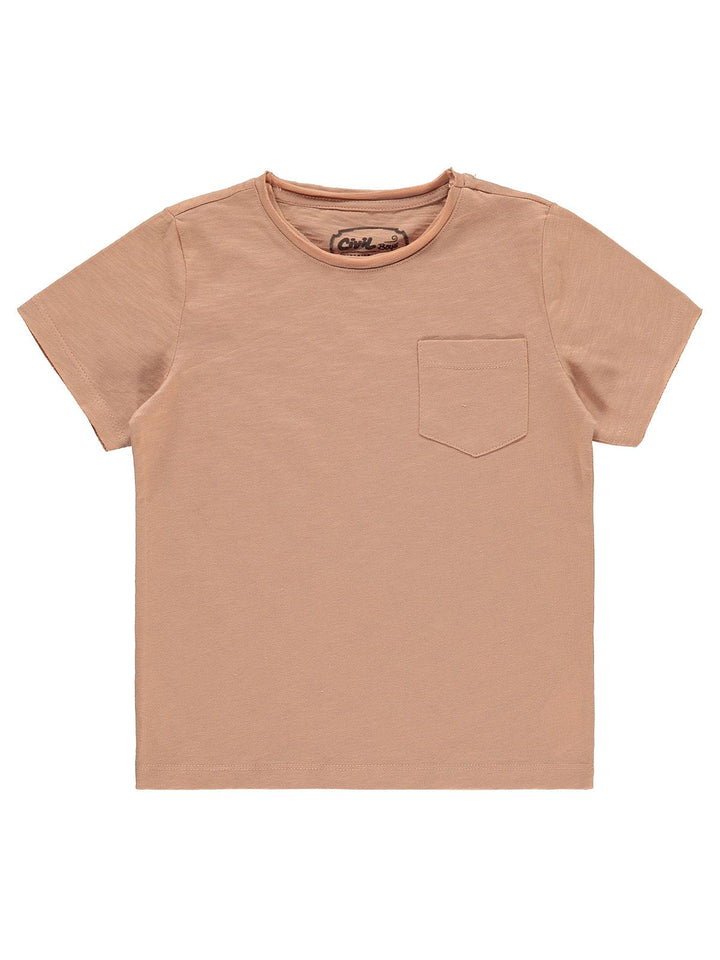 Civil Boys Crew Neck T-Shirt H/S #B216-1 (S-22)
