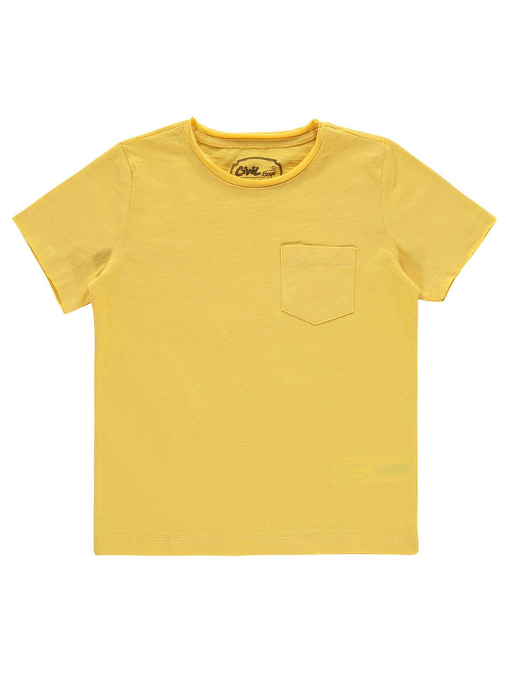 Civil Boys Crew Neck T-Shirt H/S #B216-1 (S-22)