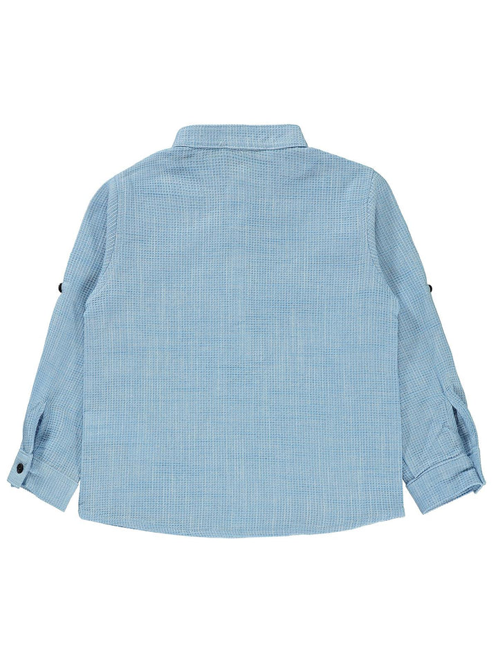 Civil Boys F/S Linen Collar Shirt F/O #C8100 (S-22)