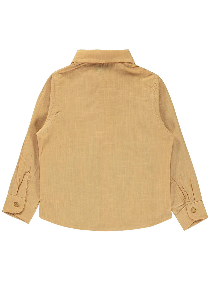 Civil Boys F/S Linen Collar Shirt F/O #2203-3 (S-22)