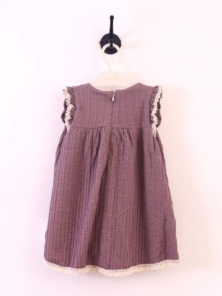 Bebbe Mini Girls 2Pcs Cotton Frock #BM-1894 (S-22)