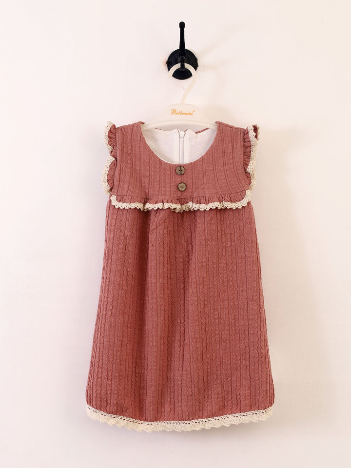 Bebbe Mini Girls 2Pcs Cotton Frock #BM-1894 (S-22)