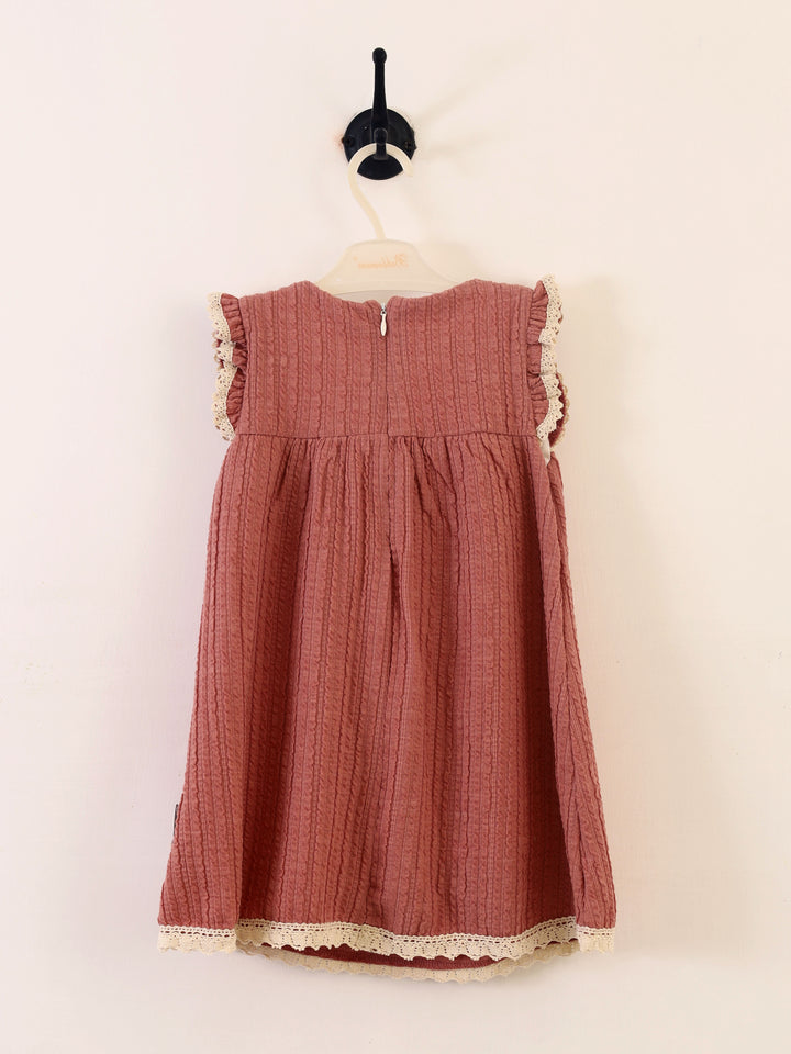 Bebbe Mini Girls 2Pcs Cotton Frock #BM-1894 (S-22)