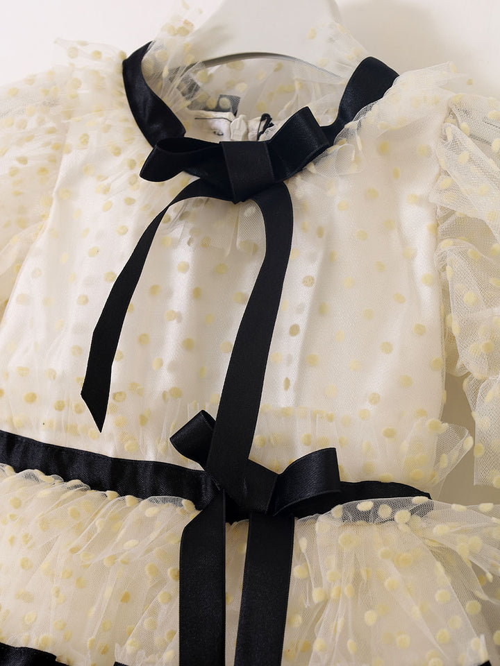 H/C Girls Fancy Frock #0012 (S-22)