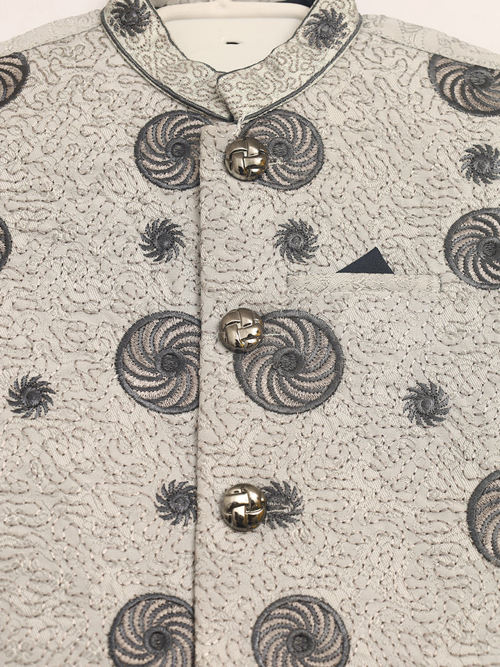 Tony Land Boys 3Pcs Shalwar Suit With Waist Coat # 22-505 (S-22)